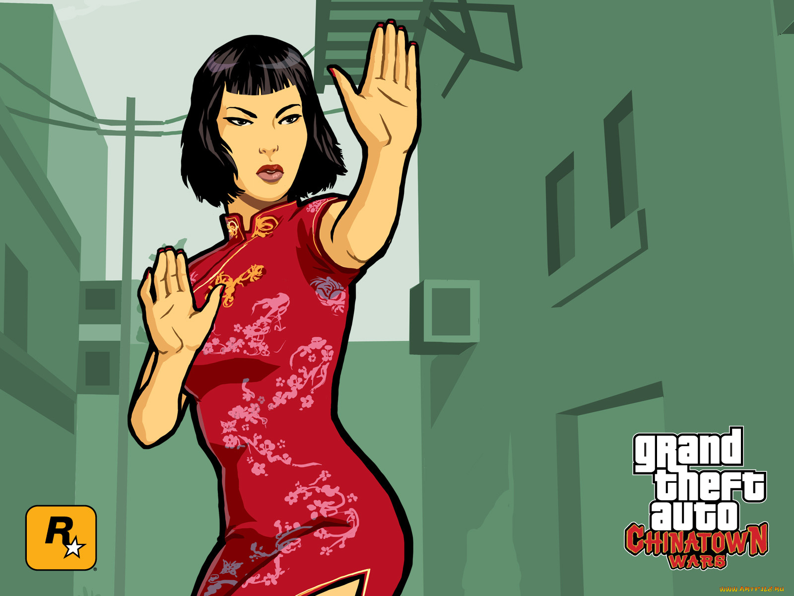 Обои Grand Theft Auto: Chinatown Wars Видео Игры Grand Theft Auto: Chinatown  Wars, обои для рабочего стола, фотографии grand, theft, auto, chinatown,  wars, видео, игры Обои для рабочего стола, скачать обои картинки